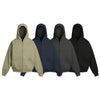 Wide Style Cotton Hoodie - Heavy Double Layer Unisex Zipper Coat