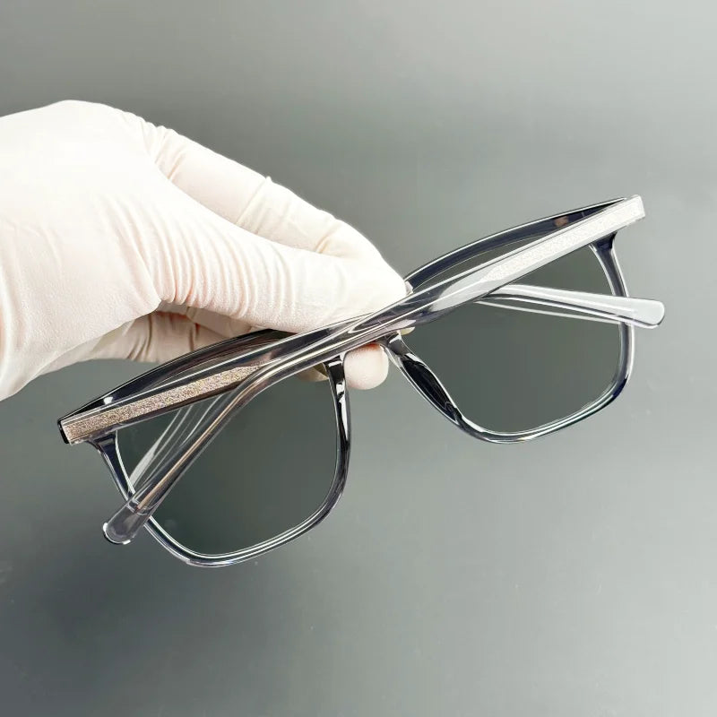 Retro Brown Square Sunglasses - Outdoor UV Protection & Prescription Ready