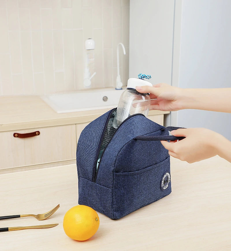 Cationic Waterproof Lunch Bag - Insulated Thermal Tote with Thickened Cooler Design