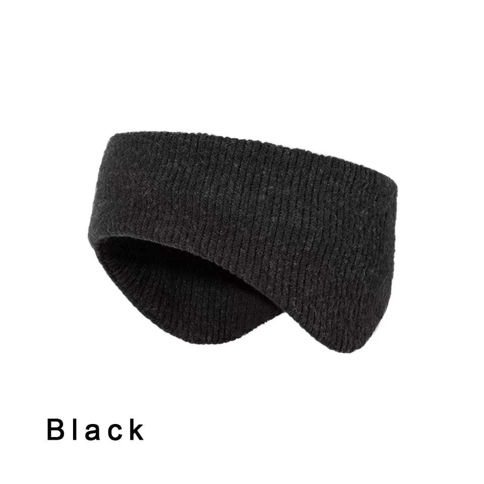 Elastic Thermal Headband - Winter Sports Ear Warmer for Running & Skiing