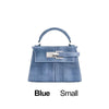 Trapezoidal Leather Handbag for Women - Versatile Tote Style