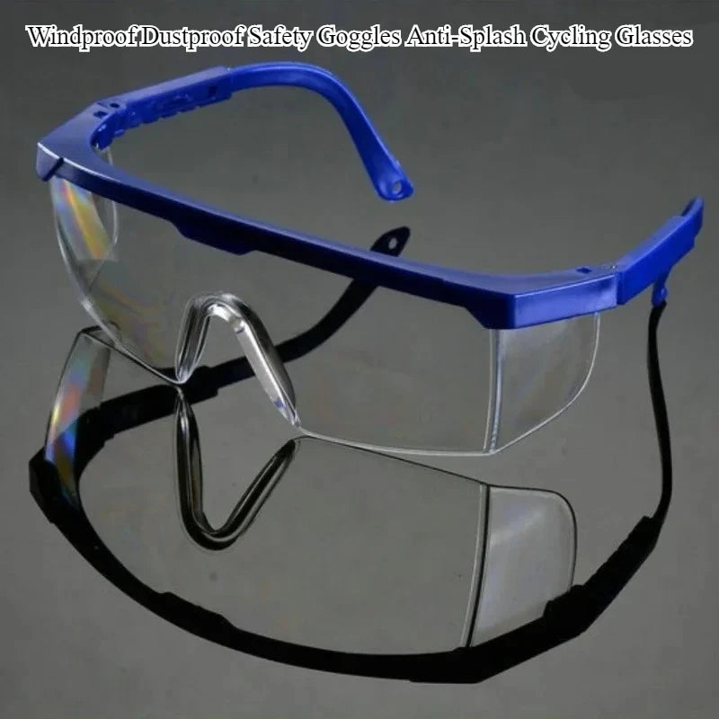 Protective Safety Glasses - Windproof Dustproof Goggles with Optical Frame