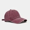 Vintage Hip Hop Baseball Cap - Washed Cotton Snapback for Men & Women