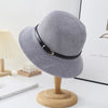 Women's Outdoor Cotton Sun Hat - Large Bucket Style with Belt for Summer