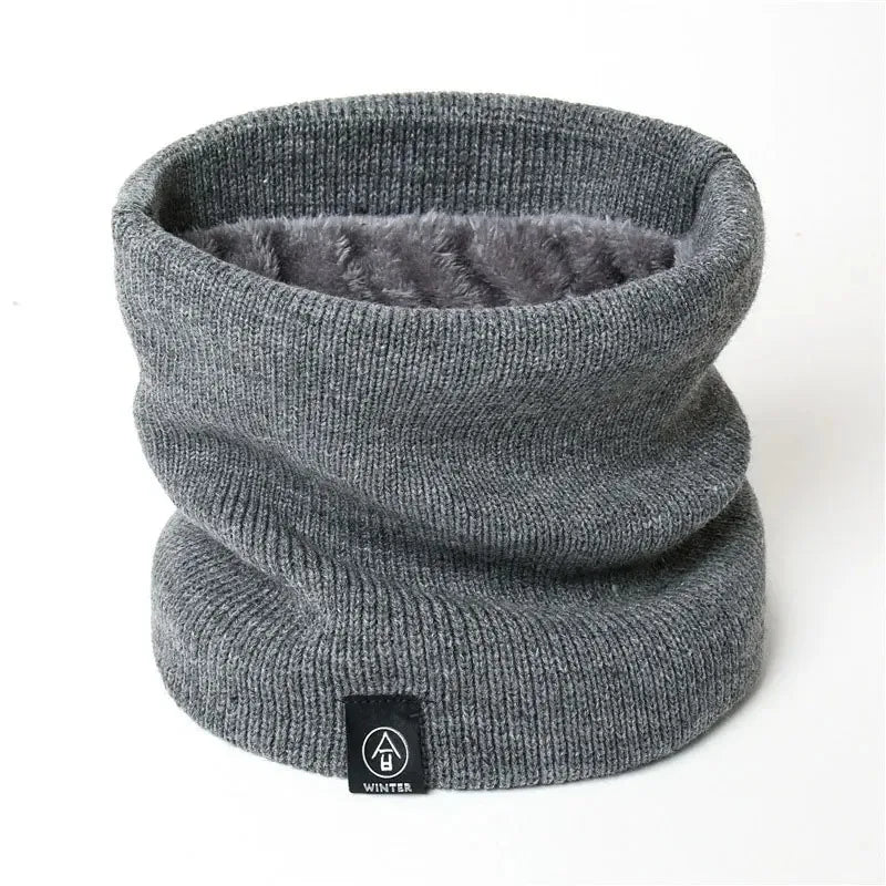 Thick Knitted Winter Scarf - Cashmere-Like Ring Snood