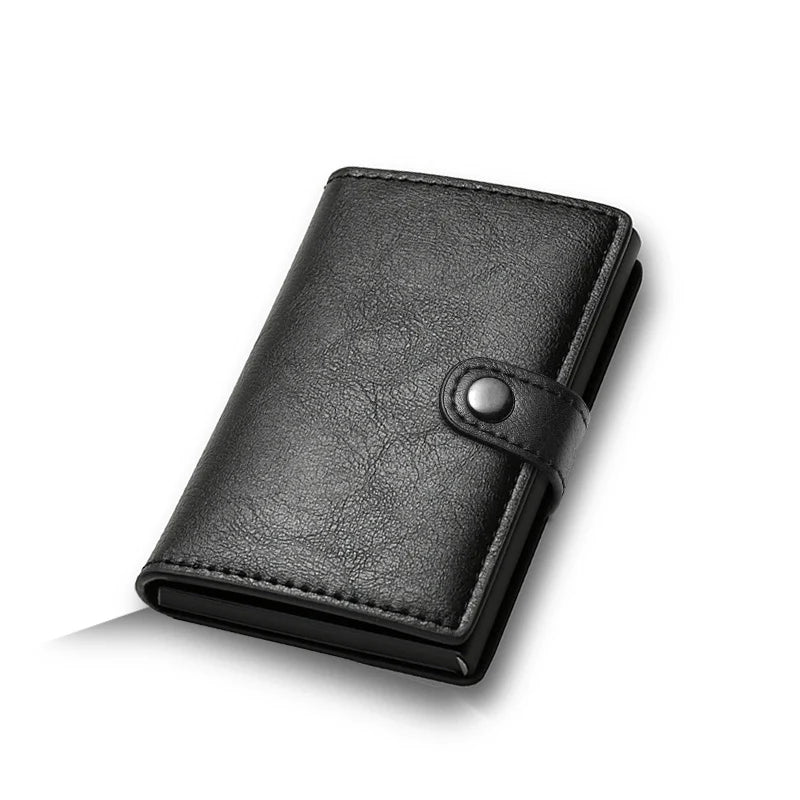 Carbon Fiber Men's Wallet - Ultra-Slim RFID Pop-Up Card Holder