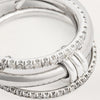 Stackable Finger Rings for Women - Three-Layer Design with Cubic Zirconia & Gold Plating