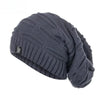 Long Knitted Beanie Hat - High Quality Winter Cap for Men & Women