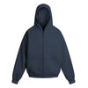 Wide Style Cotton Hoodie - Heavy Double Layer Unisex Zipper Coat