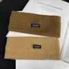 High Stretch Knitted Headband - Yoga, Face Wash & Hair Tie for Autumn/Winter