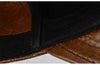 Adjustable Men's Genuine Cowhide Leather Baseball Cap - Fall Winter Sports Hat