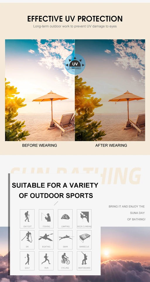 Steampunk Driving Sunglasses - Oversized Square Punk Design with UV400 Protection