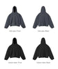 PFNW High Street Men's Hoodie - Oversized Punk Style Double Layer Sweatshirt
