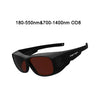Laser Protective Eyewear - Professional OD8 Safety Glasses (180-550nm/700-1400nm)