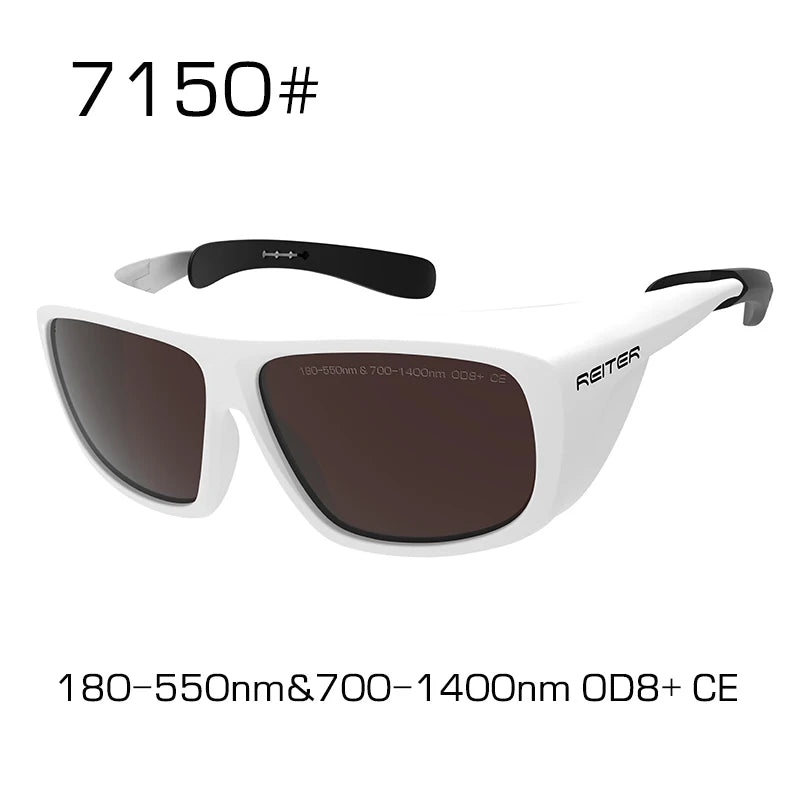 Laser Protective Eyewear - Professional OD8 Safety Glasses (180-550nm/700-1400nm)