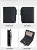 RFID Blocking Women's Leather Wallet - Compact Multi-Card Bifold Purse