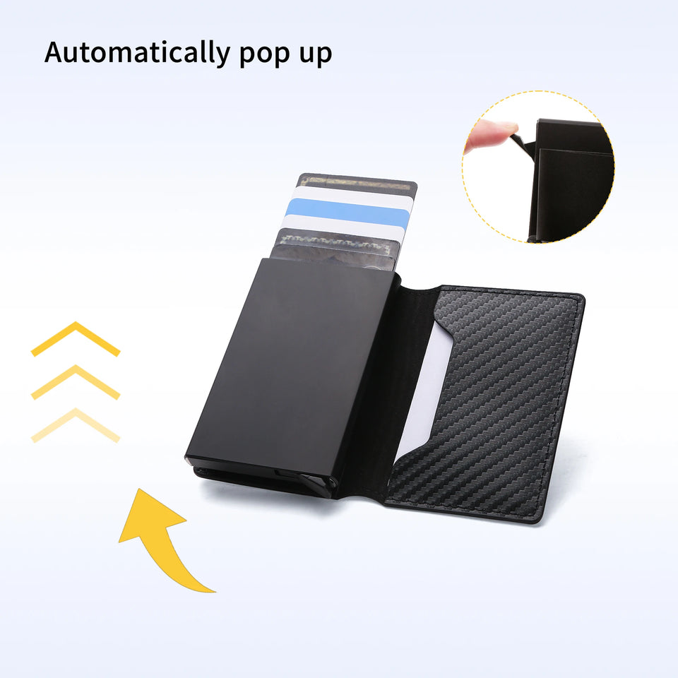 Convenient Men's Card Holder - Minimalist Slim Wallet Design