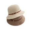 Women's Outdoor Cotton Sun Hat - Large Bucket Style with Belt for Summer