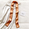 Satin Ribbon Neckerchief for Women - 6x115cm Long Silk-Style