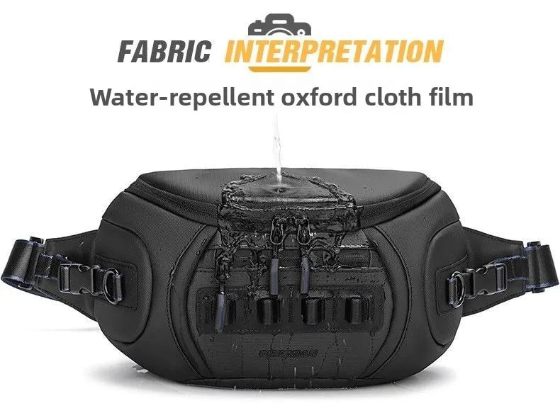 Waterproof Camera Bag - Multi-Function Crossbody for Travel & Outdoor Photography