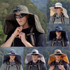 Solar-Powered Fan Hat - Outdoor Cooling Cap with Adjustable Brim & UV Protection
