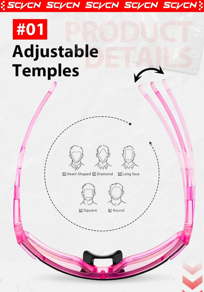 SCVCN Sports Sunglasses - UV400 Cycling & Outdoor Protective Eyewear