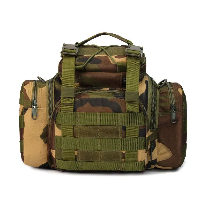 Outdoor MOLLE Bag - Tactical Camo Pack for Camping, Hunting & Fishing