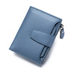 Large Capacity Women's RFID Wallet - Leather Bifold with Coin Pocket & ID Windows