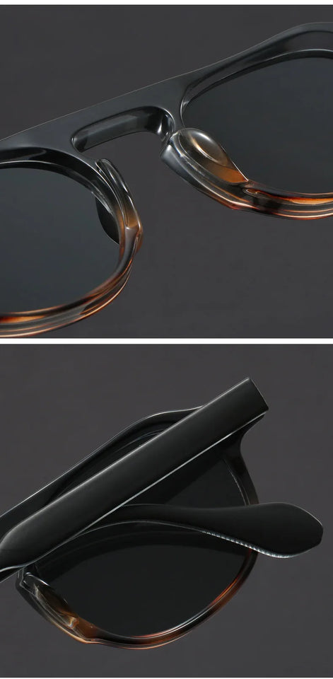 VICKY Designer Geometric Sunglasses - Polarized UV Protection & Prescription Ready