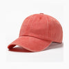 Vintage Hip Hop Baseball Cap - Washed Cotton Snapback for Men & Women