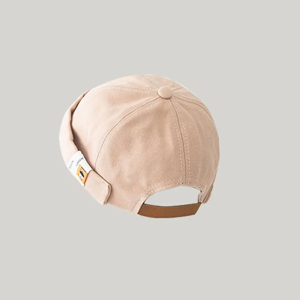 Casual Sailor Cap - Retro Adjustable Brimless Hat for Men & Women