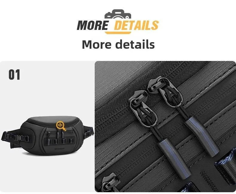 Waterproof Camera Bag - Multi-Function Crossbody for Travel & Outdoor Photography