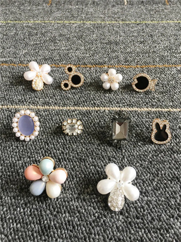 Rhinestone Shoelace Charms - Luxury DIY Shoe Decoration Gifts