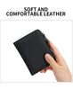 RFID Blocking Women's Leather Wallet - Compact Multi-Card Bifold Purse