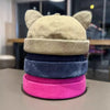 Adjustable Cat Ears Hat - Unisex Brimless Beanie Cap in Denim Style