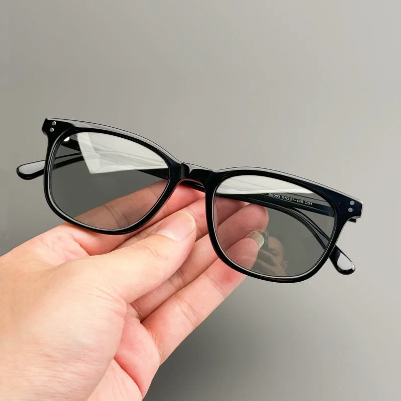 Classic Square Sunglasses - Hand-Designed Acetate Frames with UV400 Protection