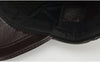 Genuine Leather Baseball Cap for Men - Cowhide Winter Hat with Earflaps