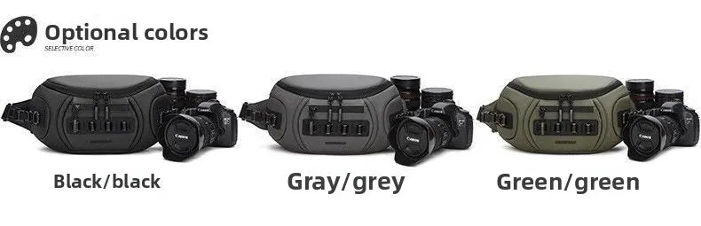 Waterproof Camera Bag - Multi-Function Crossbody for Travel & Outdoor Photography