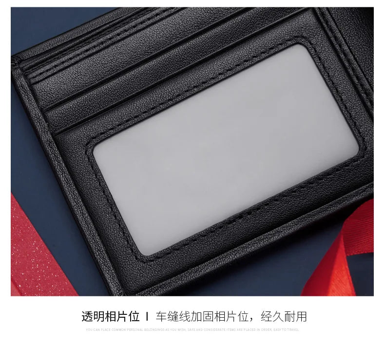 Genuine Leather Vintage Wallet - Designer Card Holder for Men & Women