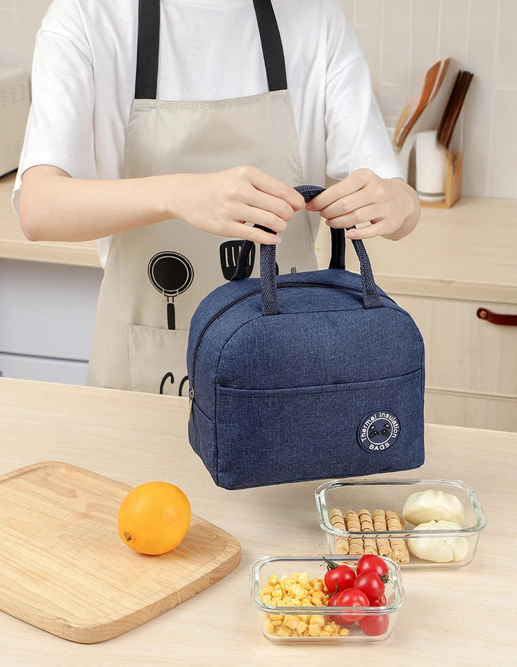 Cationic Waterproof Lunch Bag - Insulated Thermal Tote with Thickened Cooler Design