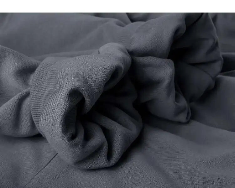 PFNW High Street Men's Hoodie - Oversized Punk Style Double Layer Sweatshirt