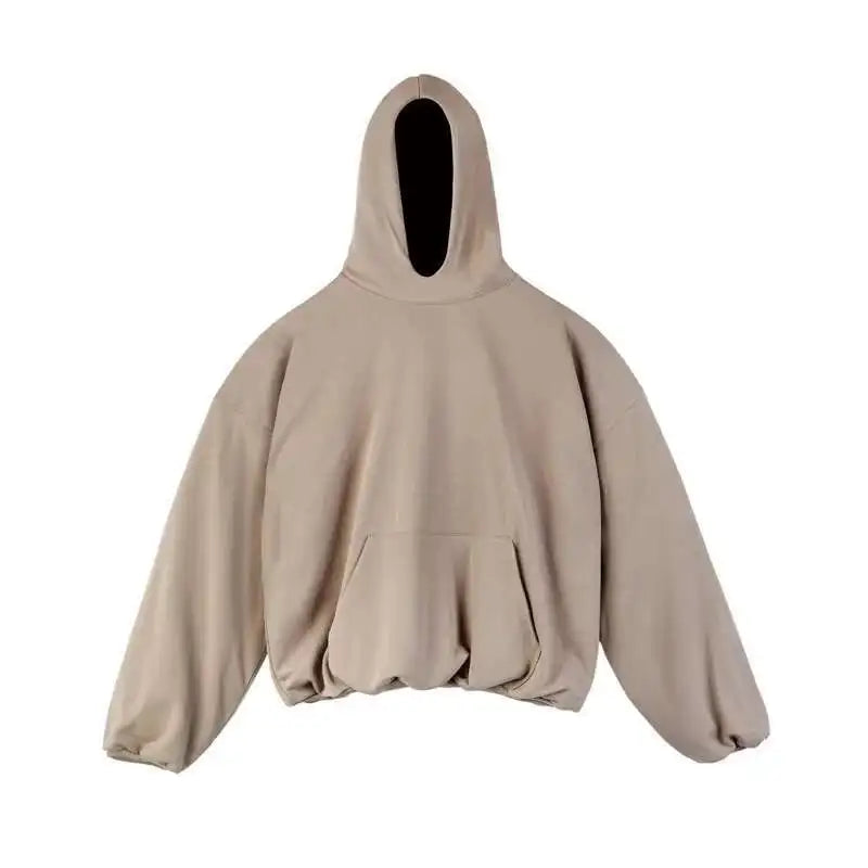 PFNW High Street Men's Hoodie - Oversized Punk Style Double Layer Sweatshirt